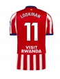 Moške Nogometnih dresov Atletico Madrid Ademola Lookman #11 Domači 2026-27 Kratki rokavi Moške Nogometnih dresov Atletico Madrid Ademola Lookman #11 Domači 2026-27 Kratki rokavi